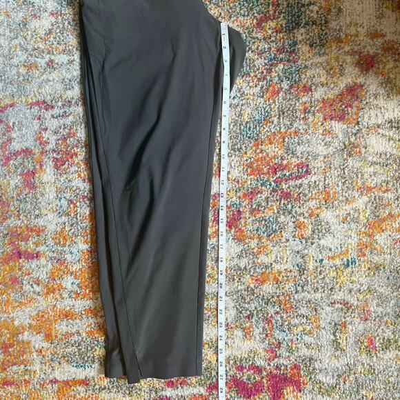 Athleta Brooklyn Mid Rise Ankle Pants Moss Olive Green - Picture 9 of 11